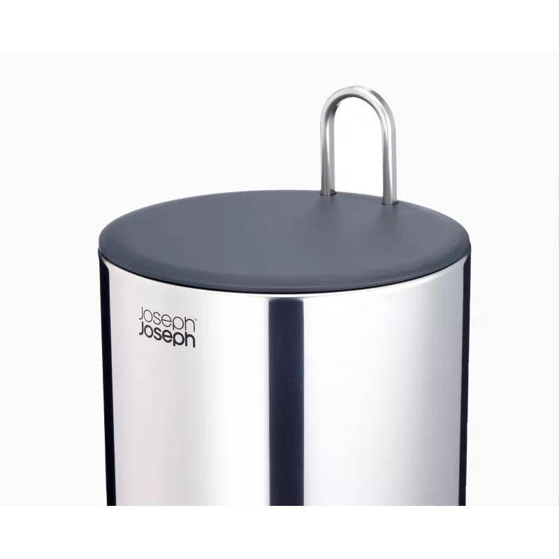Joseph Joseph EasyStore Luxe portarrollos de papel higiénico de acero inoxidable con compartimento oculto