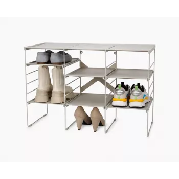 Joseph Joseph Level Plus zapatero grande ajustable ecru