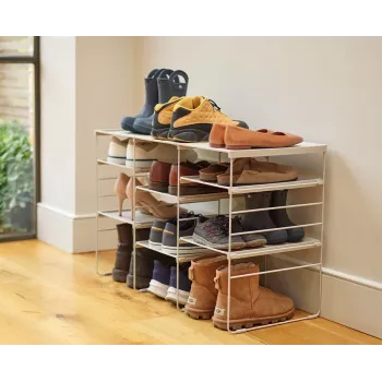 Joseph Joseph Level Plus zapatero grande ajustable ecru