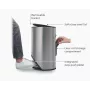 Joseph Joseph Arc 10L Easy-Push cubo de basura con pedal de acero inoxidable