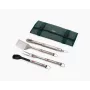 Joseph Joseph GrillOut set de 4 utensilios de barbacoa de acero inoxidable con caja de almacenamiento