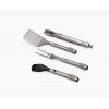 Joseph Joseph GrillOut set de 4 utensilios de barbacoa de acero inoxidable con caja de almacenamiento