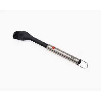 Joseph Joseph GrillOut Black brocha de silicona para barbacoa con mango extensible