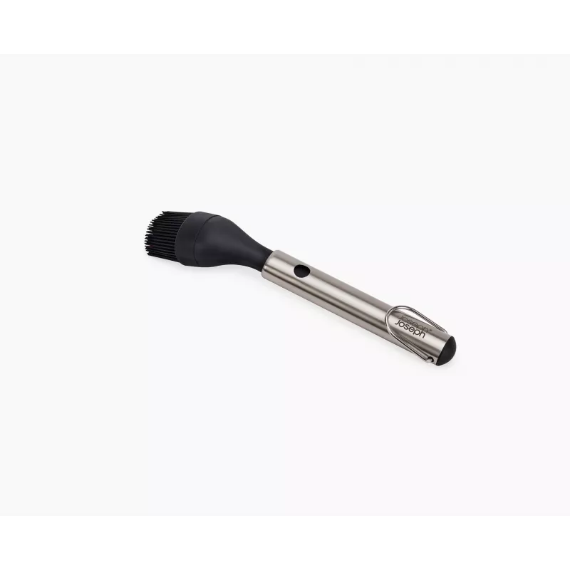 Joseph Joseph GrillOut Black brocha de silicona para barbacoa con mango extensible