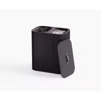 Joseph Joseph Tota Twin Luxe organizador de ropa 90L negro