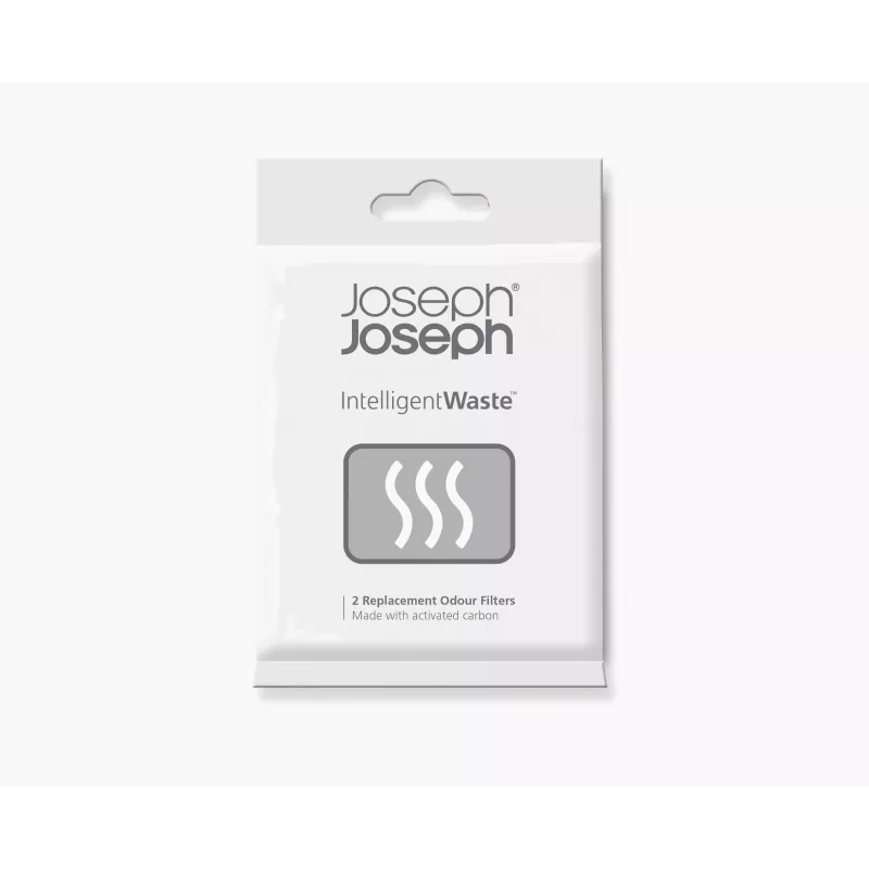 Joseph Joseph filtro de olores de repuesto negro (pack de 2)