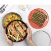 Joseph Joseph M-Cuisine set de cocina para microondas de 4 piezas naranja