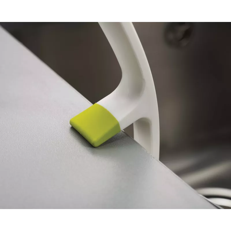 Joseph Joseph Edge cepillo para fregar verde con raspador integrado