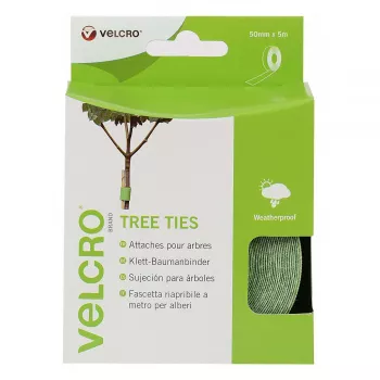 VELCRO Brand ONE-WRAP rollo de brida reutilizable - verde - 50 mm x 5 m - caja
