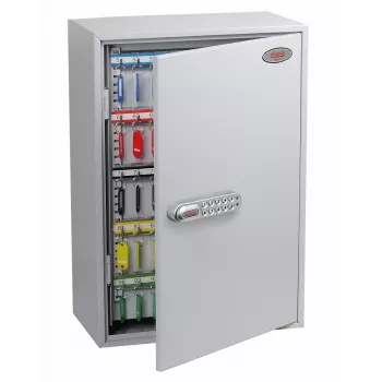 Phoenix Safe KC0605E Caja de llaves - Gris - 300 ganchos - Cerradura electrónica - 380 x 205 x 550 mm