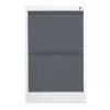 Phoenix Safe Archivador de carpetas colgantes 2 cajones antracita