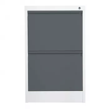 Phoenix Safe Archivador de carpetas colgantes 2 cajones antracita