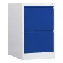 Phoenix Safe FC1002GBK Archivador de carpetas colgantes 2 cajones, Azul