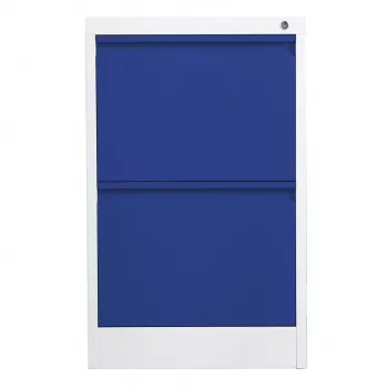Phoenix Safe FC1002GBK Archivador de carpetas colgantes 2 cajones, Azul