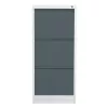 Phoenix Safe Archivador de carpetas colgantes 3 cajones antracita