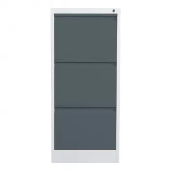 Phoenix Safe Archivador de carpetas colgantes 3 cajones antracita