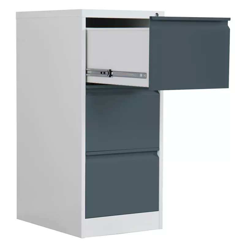 Phoenix Safe Archivador de carpetas colgantes 3 cajones antracita