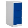 Phoenix Safe Archivador de carpetas colgantes 3 cajones Azul