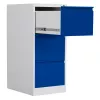 Phoenix Safe Archivador de carpetas colgantes 3 cajones Azul