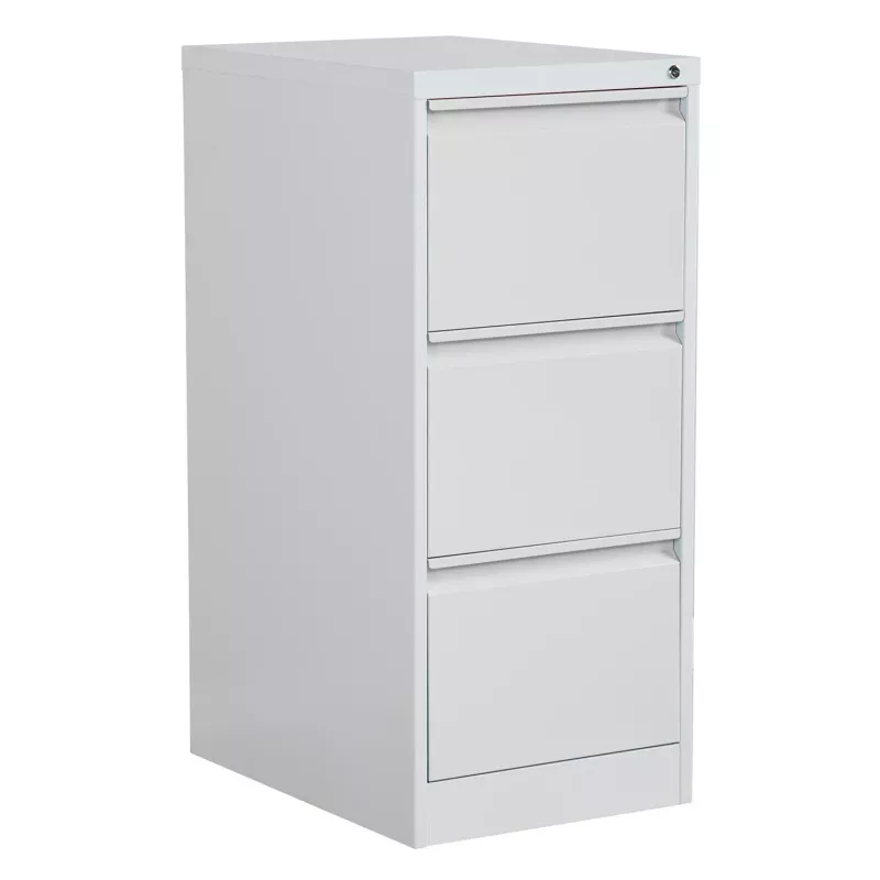 Phoenix Safe FC1003GGK Archivador vertical 3 cajones, Gris, Protección contra incendios 120 minutos