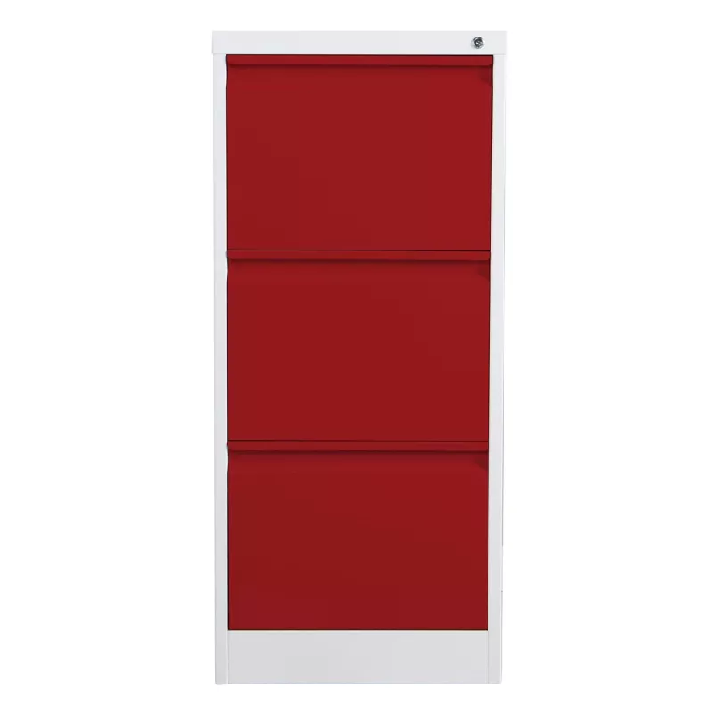 Phoenix Safe Archivador ignífugo 3 cajones Rojo