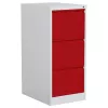 Phoenix Safe Archivador ignífugo 3 cajones Rojo