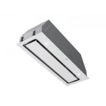 Cata GA DUAL 90 WH Campana de pared, 90 cm, 805 m³/h, Acero inoxidable con cristal blanco
