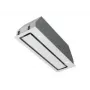 Cata GA DUAL 90 WH Campana de pared, 90 cm, 805 m³/h, Acero inoxidable con cristal blanco