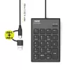 Teclado numérico PORT Connect USB-C negro de PORT Designs