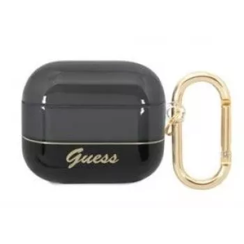 Guess Apple AirPods 3 Funda Translucent Black