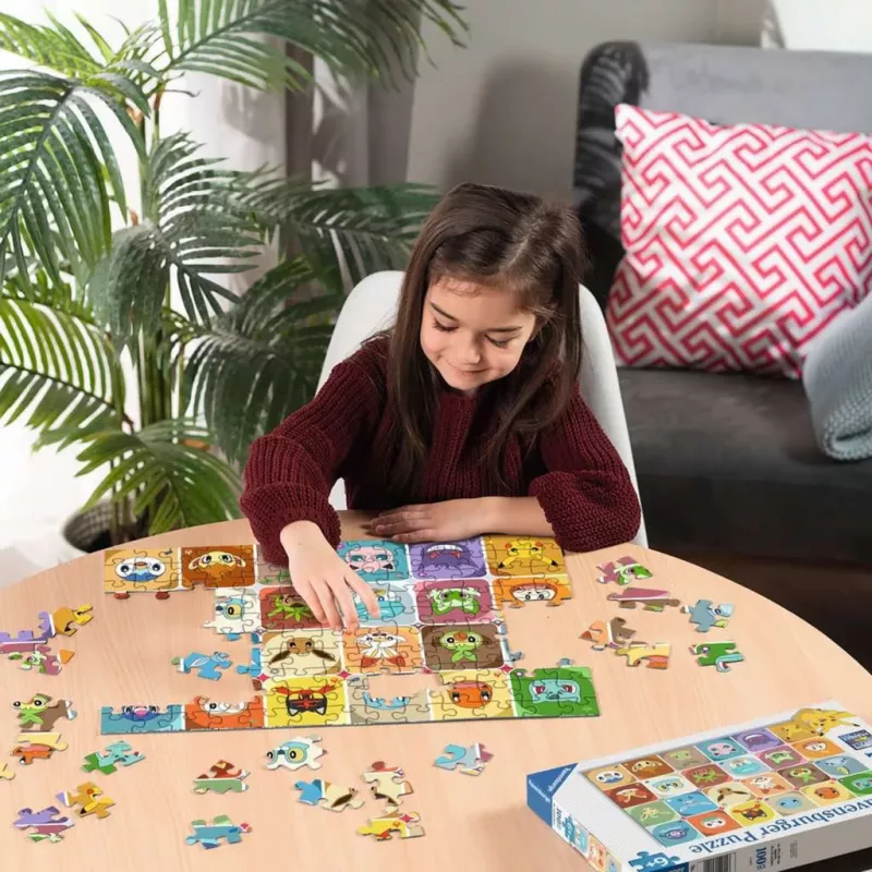 RAVENSBURGER puzzle infantil Pokémon Faces (100 piezas)