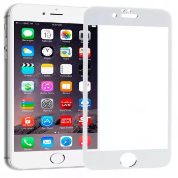 EVELATUS Apple iPhone 6/6s 2.5D Full Cover Japan Glue Glass Anti-Static Blanco