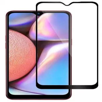 Evelatus Samsung Galaxy A20s 2.5D Full Cover Japan Glue Glass Anti-Static Protector de pantalla