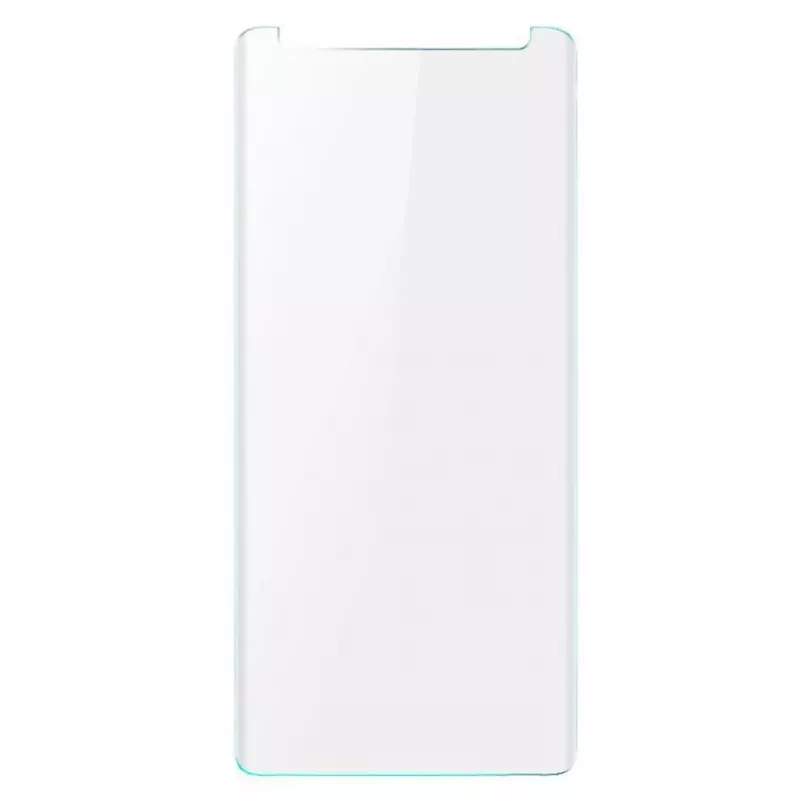 EVELATUS Samsung Galaxy S9 Plus Protector de pantalla de cristal transparente UV con pegamento líquido