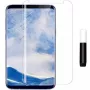 Evelatus Samsung Galaxy S8 Plus Protector de pantalla de cristal transparente UV + Glue