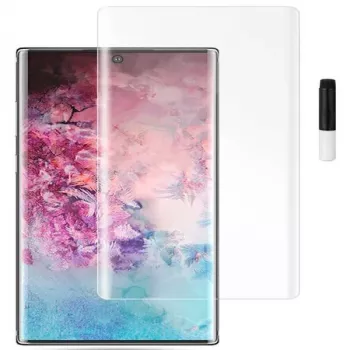 Evelatus Samsung Galaxy Note 10 Plus Cristal transparente UV + Glue