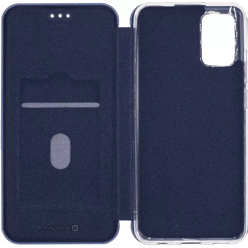Evelatus Funda tipo libro para Samsung Galaxy A02s azul