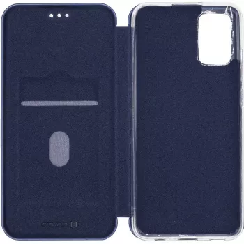 Evelatus Funda tipo libro para Xiaomi Redmi 9T, Redmi Note 9 4G, Poco M3 - Azul medianoche
