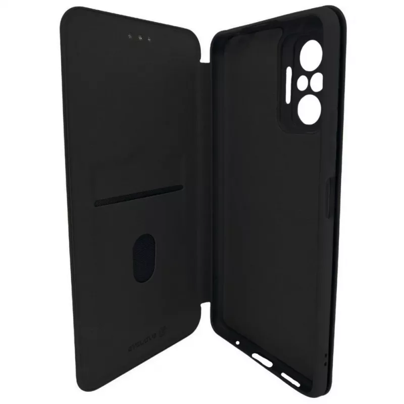 Evelatus Funda tipo libro para Xiaomi Redmi Note 10 Pro negra