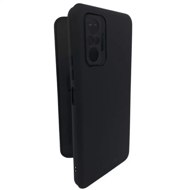 Evelatus Funda tipo libro para Xiaomi Redmi Note 10 Pro negra