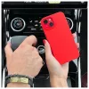 Evelatus Apple iPhone 13 funda de silicona Premium Soft Touch rojo chino