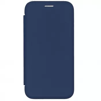 Evelatus Funda tipo libro para Apple iPhone 13 azul oscuro