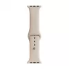 Evelatus Correa de silicona Solo Loop para Apple Watch 42/44/45mm (140mm M/L) rosa arena