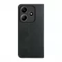 Evelatus Funda tipo libro para Xiaomi Redmi Note 14 5G - Negra