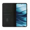 Evelatus Funda tipo libro para Xiaomi Redmi Note 14 5G - Negra