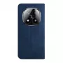 Evelatus Funda tipo libro para Xiaomi Redmi Note 14 Pro Plus azul oscuro