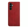 Evelatus Samsung Galaxy A17 Funda tipo libro, roja