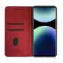 Evelatus Xiaomi Redmi Note 15 Funda tipo libro roja