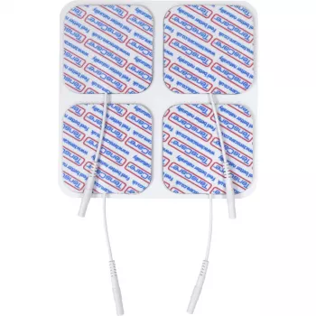 TensCare Electrodos de malla de carbono 50x50 mm, pack de 4