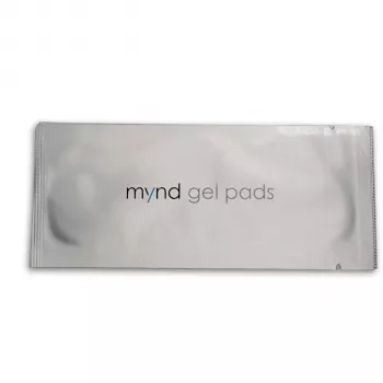 TensCare Electrodos Mynd (3 pares) - almohadillas TENS/EMS autoadhesivas reutilizables para aliviar dolores de cabeza y migrañas